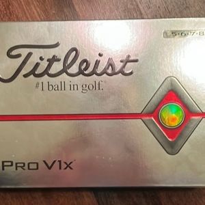 Titleist Pro V1x Golf Balls - New 1 dozen